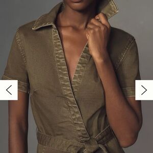 NWT-The Colette Wrap Jumpsuit by Maeve: Denim Edition - Size 6 - Retail $188